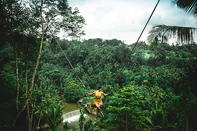 Bali, Indonesia’s tropical island paradise known for temples, beaches, and culture.